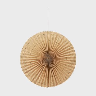 Broste Copenhagen Stella rozet adventster L Ø60 cm Harvest gold-natural