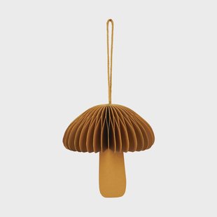 Broste Copenhagen Fungi kerstornament Mustard