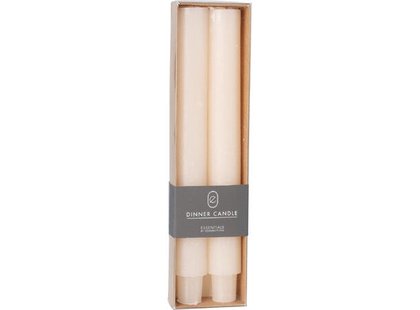Dinerkaars 2x25cm off white