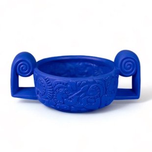 Seletti Magna Graecia Centerpiece Schaal Kobaltblauw