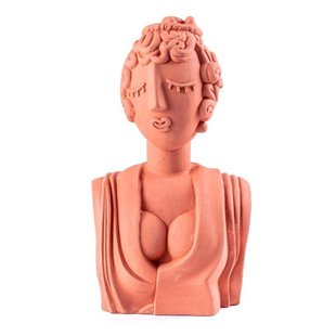 Seletti Magna Graecia Bust Poppea Decoratie Terracotta