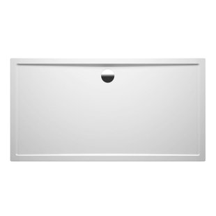 Riho Zurich Douchebak - 160x80x4.5cm - acryl - rechthoek - glans wit D001019005