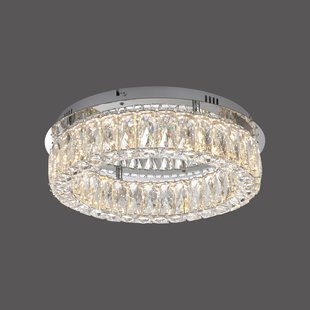 JUST LIGHT. GmbH JUST LIGHT. Kulunka plafondlamp, ijzer, kristalglas