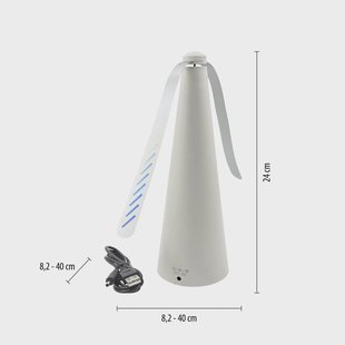 JUST LIGHT. GmbH JUST LIGHT. Swat vliegenklopper, op batterijen, wit