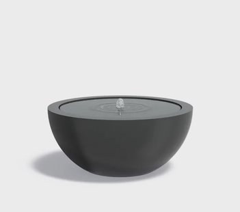 Watertafel BAYOU gecoat staal 120x53cm.