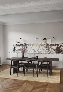 Layered - Vloerkleed Classic Solid Wool Rug Harvest Yellow - 180x270 cm