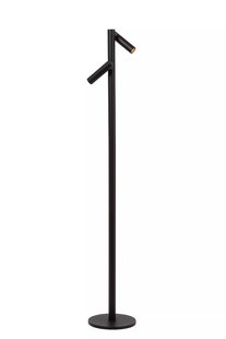 Lucide Antrim - Oplaadbare Leeslamp 2L -  Ø 20 x 120 cm - 2 x 2,2W dimbare LED incl. - IP54 - Met draadloos oplaadstation - zwart