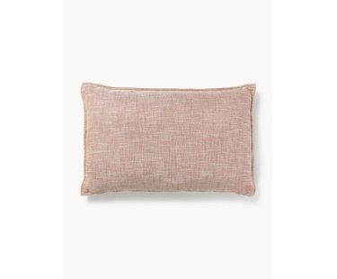 Groot bankkussen Lennon van linnenmix, 50 x 80 cm
