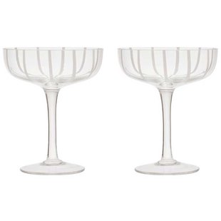 OYOY Mizu Coupe Champagneglas Set Van 2