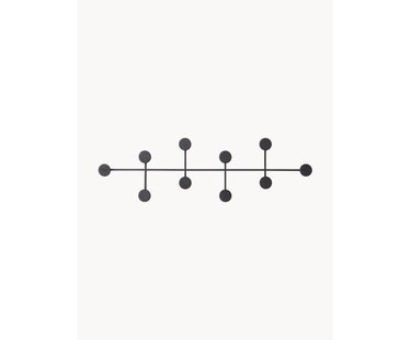 Metalen wandkapstok Afteroom