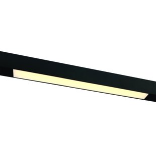 ONE Light magnetisch railsysteem MAXI - linear - railspot - 60 x 3,7 x 4,7 cm - 25W LED incl. - zwart