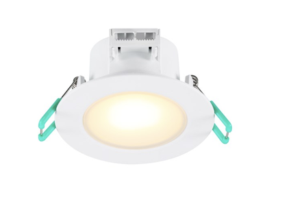Sylvania Start Eco Spot - inbouwspot - Ø 87 mm, 74 mm inbouwmaat - 6,5W LED incl. - IP65 - wit