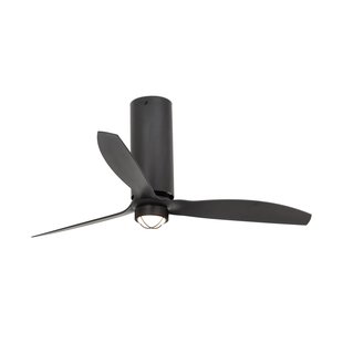 Faro Tube - plafondventilator met licht en afstandsbediening - Ø 128 cm - 17W LED incl. -