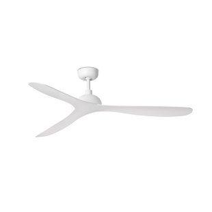 Faro Gotland - plafondventilator met afstandsbediening en timer - Ø 132 cm - mat wit