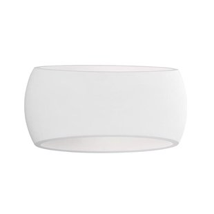 Nova Luce Otello - wandverlichting - 30 x 17 x 12 cm - wit gips