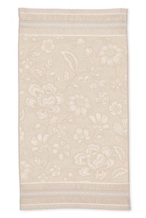 Pip Studio Badhanddoek Jasmin Jacquard Zand 55x100cm