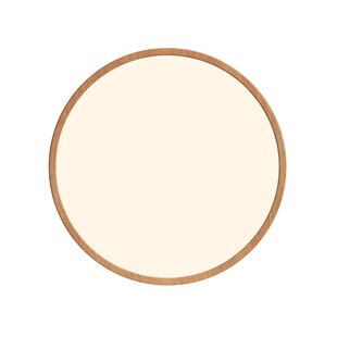 Nordlux Oja - plafondverlichting - Ø 42,4 x 2,3 cm - 3 stappen Moodmaker functie (2700K) - 22W LED incl. - houtfolie