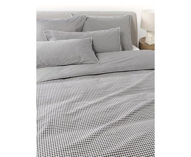 Seersucker dekbedovertrek Davey