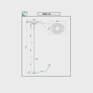 Fabas Luce LED vloerlamp Vela, wit/transparant, 175cm, acryl, dimmer