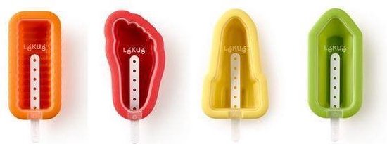 Lékué - ijsjesset - 4-delig