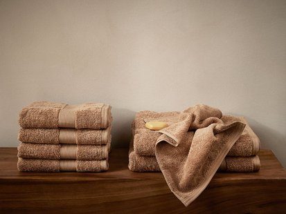 Yumeko Gastendoekjes terry honey 30x50 - 4 st 100% biologisch en fairtrade katoen