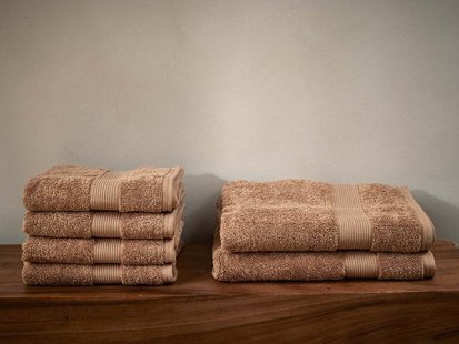 Yumeko Badlaken terry honey 100x150 - 1 st 100% biologisch en fairtrade katoen