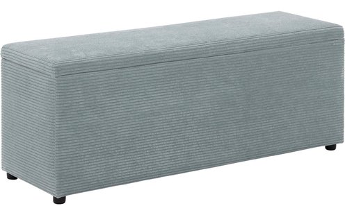 Goossens Excellent Bedbank Indy 500 Bedbank, 140 cm breed met klep (storage)