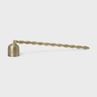 Ferm Living Twist kaarsendover brass