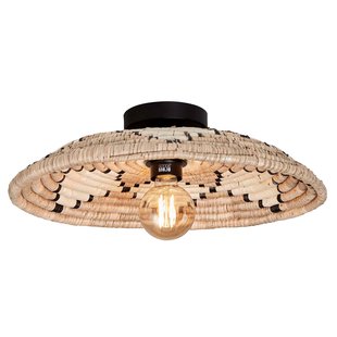 Good&amp;Mojo Andros Plafondlamp&Oslash;45 Wit/naturel