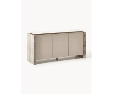 Dressoir Bruce van marmer en metaal