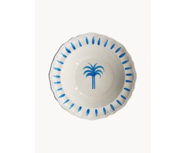 Handbeschilderde serveerschaal The Palms