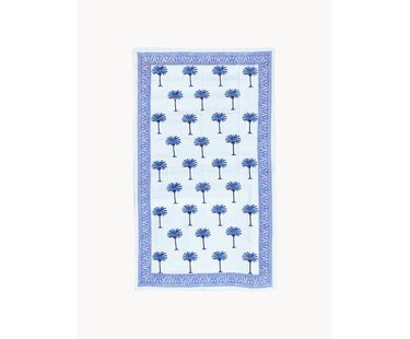 Handbeschilderde katoenen tafelkleed The Palms