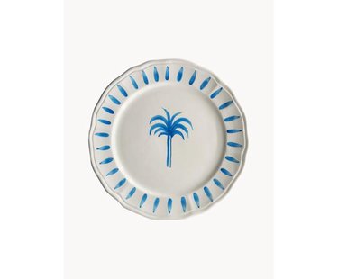 Handbeschilderde serveerschaal The Palms