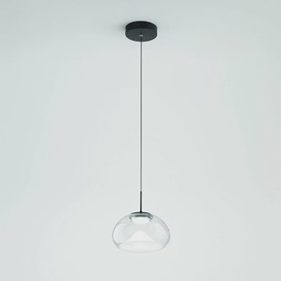Fabas Luce Hanglamp Brena, transparant, 1-lamp, dimbaar, CCT