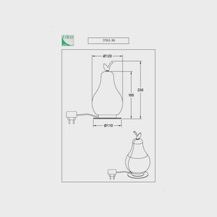 Fabas Luce Wilma LED tafellamp, chroom/wit, bolvormig, dimbaar