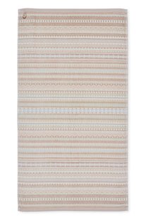 Pip Studio Badhanddoek Geometric Print Zand 55x100cm