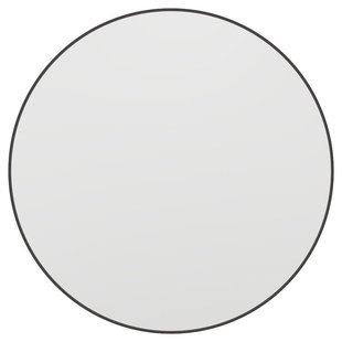 Haceka Deco spiegel - 80x80cm - rond - mat zwart 2015963