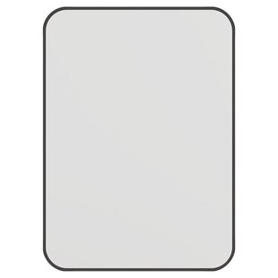 HCK Spiegel Deco Afgerond Zwart 40x55cm 3cm 2015968