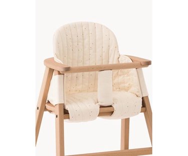 Kinderstoel zitkussen Growing Green van biologisch katoen