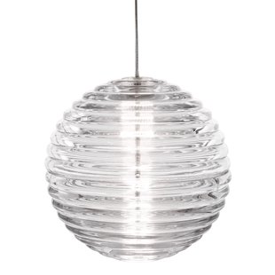 Tom Dixon Press Sphere Hanglamp LED&Oslash;30 Transparant