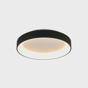 Mantra Iluminación Plafondlamp Niseko II CCT afstandsbediening, Ø 38cm, zwart