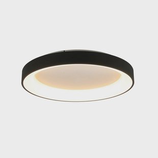 Mantra Iluminación Plafondlamp Niseko II CCT afstandsbediening, Ø 65cm, zwart
