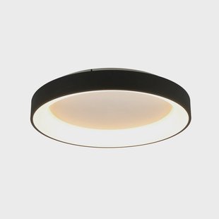 Mantra Iluminación Plafondlamp Niseko II CCT afstandsbediening, Ø 78cm, zwart