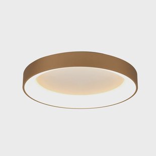 Mantra Iluminación LED plafondlamp Niseko II CCT afstandsbediening Ø78cm goudkleurig
