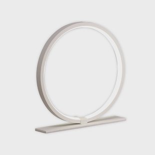 Mantra Iluminación Kitesurf LED tafellamp, aluminium, Ø 25,7 cm, wit