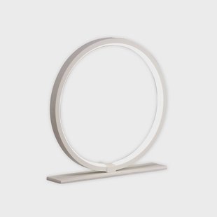 Mantra Iluminación Kitesurf LED tafellamp, aluminium, Ø 19,3 cm, wit