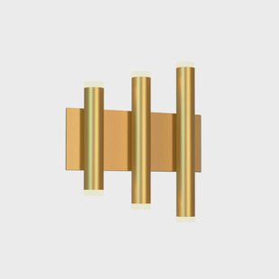 Mantra Iluminación LED wandlamp Cala goudkleurig, aluminium, 6 lichtpunten