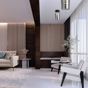 Mantra Iluminación Nora plafondlamp, zwart-chroom, glas, metaal