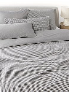 Seersucker dekbedovertrek Davey