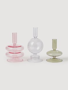 Kaarshouders Clea in organische vorm, set van 3